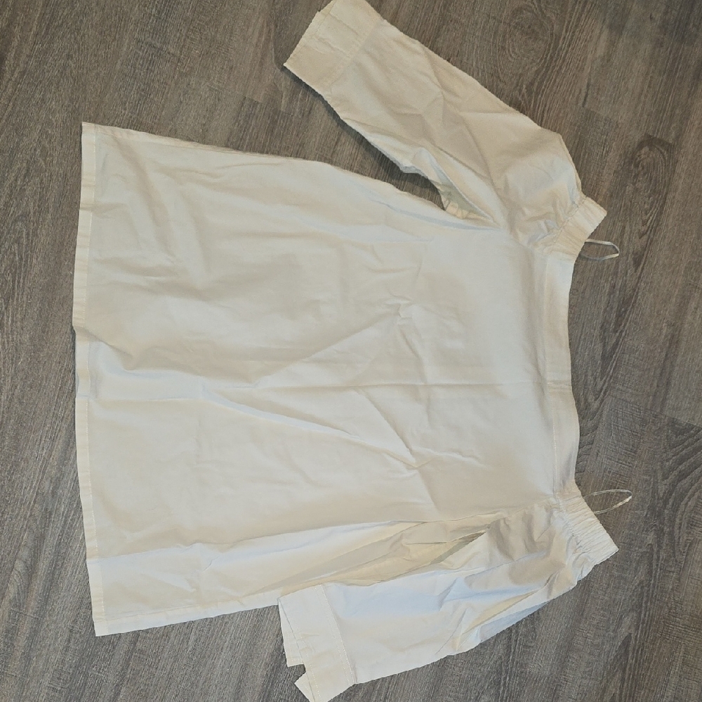 Theory Ivory Blouse